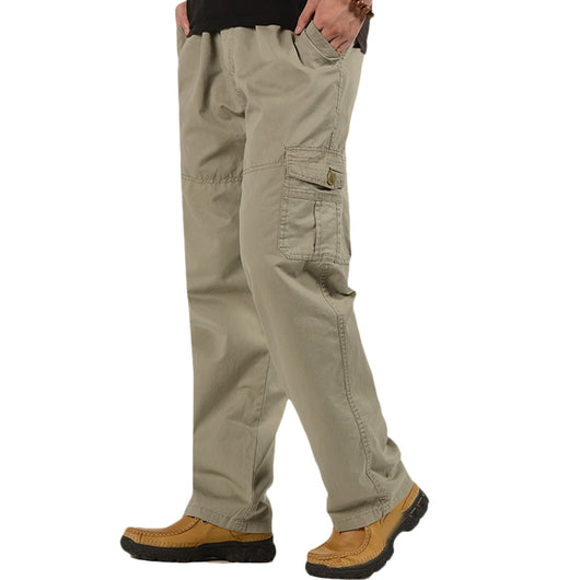 Pantalones Casuales Talla Grande para Hombre - Comodidad sin Compromiso - Image 20