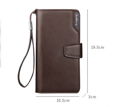 Billetera Larga Multifunción para Hombre - Cartera Organizadora con Monedero - Image 13