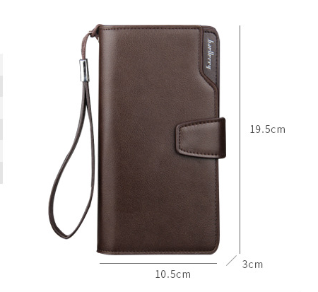 Billetera Larga Multifunción para Hombre - Cartera Organizadora con Monedero - Image 13