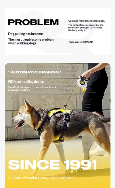 Correa Retráctil Automática Anti-Jalones para Perros - Image 17