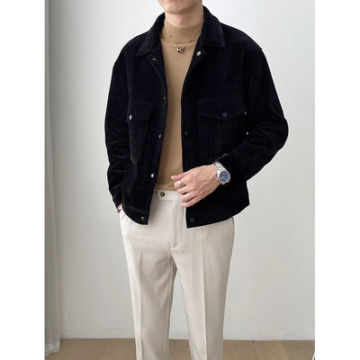 Chaqueta de Pana para Hombre - Abrigo Casual Cálido - Image 2