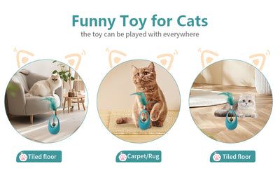 Juguete Interactivo para Gatos con Hierba Gatera y Pelotas Comestibles - Image 15
