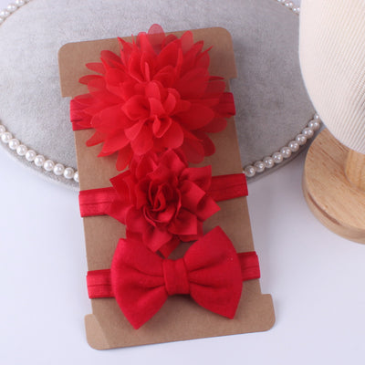 Set de 3 Bandas Elásticas Floral para Bebé - Image 15