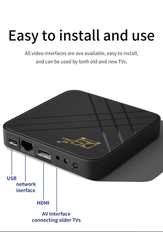 Caja Android TV 4K Ultra HD - Reproductor Inteligente con WiFi de Doble Banda - Image 15