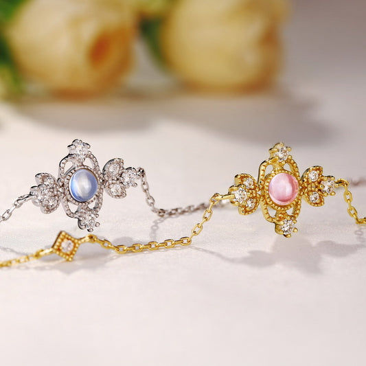 Pulsera de Cuarzo Rosa Natural - Image 2