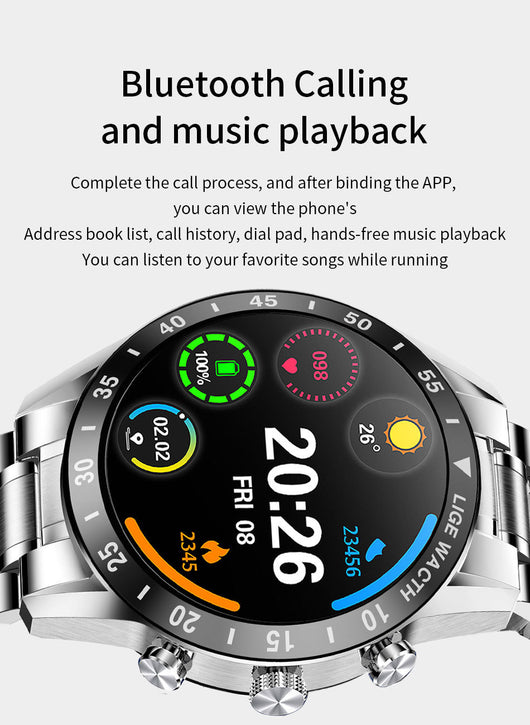 Pulsera Deportiva Inteligente Impermeable para Hombre con Podómetro - Image 21