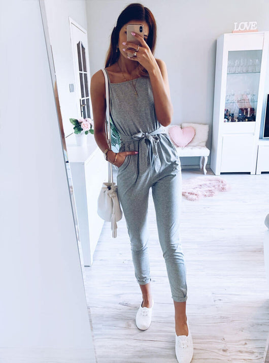 Jumpsuit con Tirantes Ajustables de Encaje - Image 24