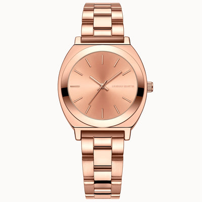 Reloj de Cuarzo Acuático para Mujer con Correa de Acero - Image 9