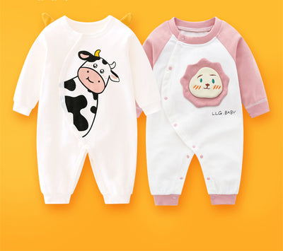 Conjunto de 2 Piezas Mameluco Manga Larga para Bebé Recién Nacido Verano - Image 7