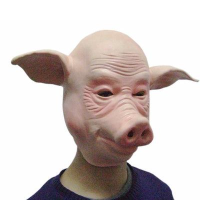 Máscara de Cerdo Calvo para Fiestas de Disfraces y Eventos Temáticos - Image 2