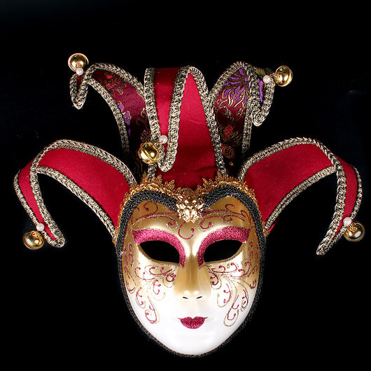Máscara Veneciana Completa para Espectáculo de Maquillaje - Image 14