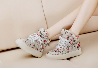 Zapatillas Canvas Plataforma Alta Estilo Coreano - Casual para Estudiantes - Image 6