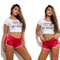 Shorts Cintura Alta Colores Pastel