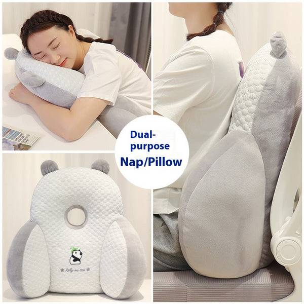 Cojín Lumbar Ergonómico para Oficina y Descanso