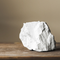 Ceramic Rockery Vase Ornaments Landscape Bonsai Stone Flower Ware Blanco Pequeño