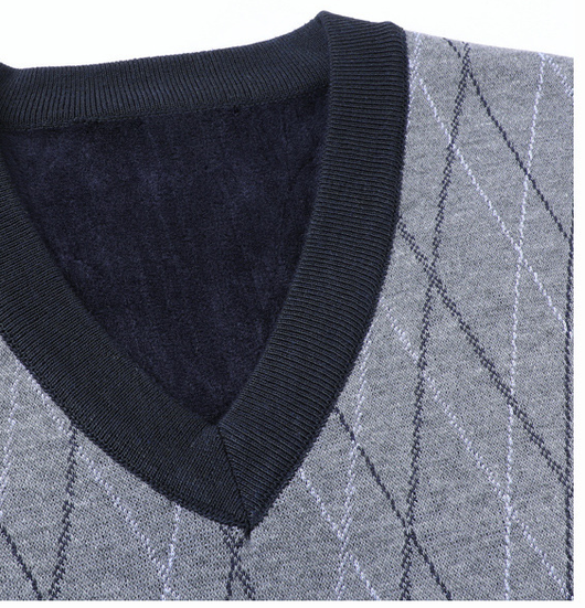 Chaleco Cardigan Hombre Primavera Otoño - Suéter Casual Edad Media - Image 19
