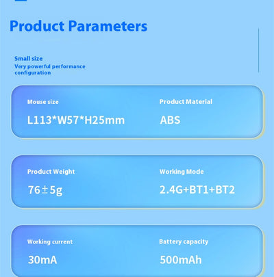 Ratón Inalámbrico Bluetooth Multiconexión para Tablets y PCs - Image 10