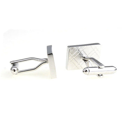Mancuernillas de Metal con Letras Francesas para Hombre - Image 5