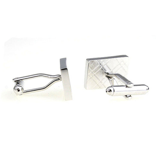 Mancuernillas de Metal con Letras Francesas para Hombre - Image 5