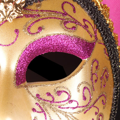 Máscara Veneciana Completa para Espectáculo de Maquillaje - Image 4