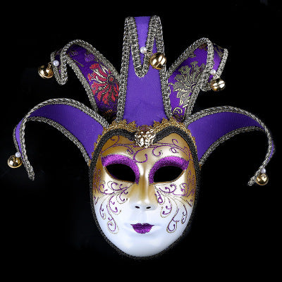 Máscara Veneciana Completa para Espectáculo de Maquillaje - Image 18