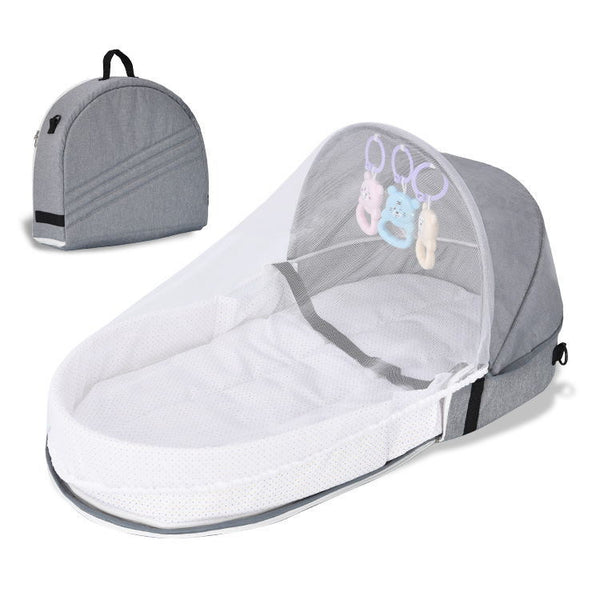Nido Portátil Plegable para Recién Nacido con Protección Anticompresión