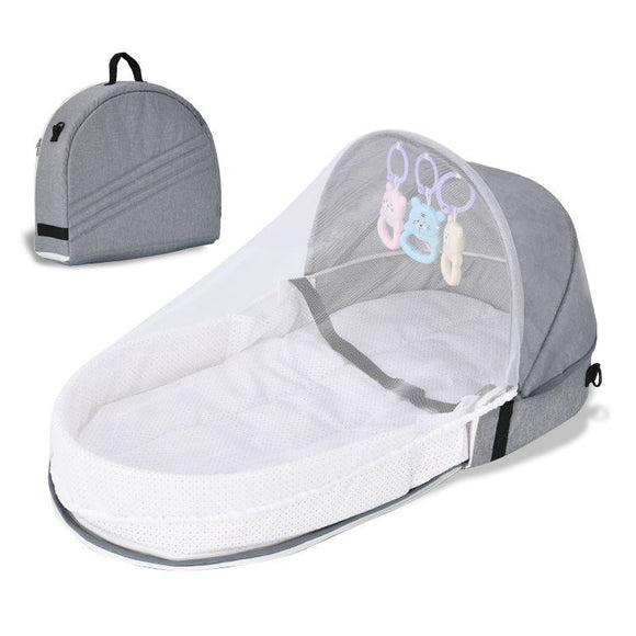 Nido Portátil Plegable para Recién Nacido con Protección Anticompresión