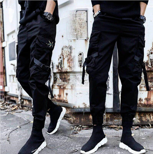 Pantalones Casuales Holgados para Hombre con Diseño Moderno
