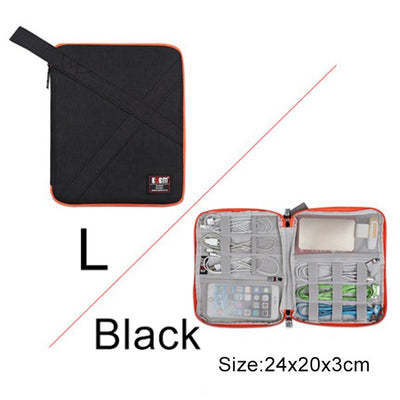Organizador Universal de Cables BUBM para Apple - Estuche Compacto para Cargadores, USB y Accesorios - Image 5