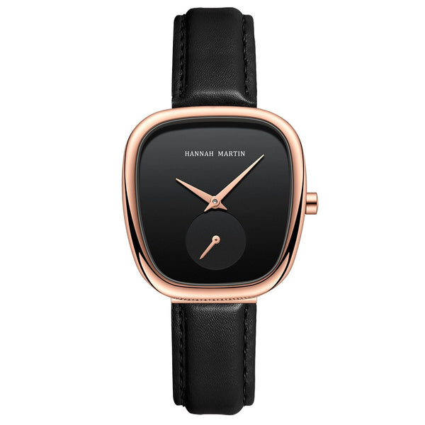 Reloj Cuarzo Acero Inoxidable Milano Malla Mujer Diseño Tonneau