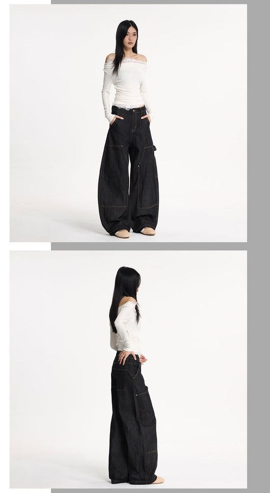 Pantalones Vaqueros de Trabajo Reforzados Corte Amplio A - Image 13