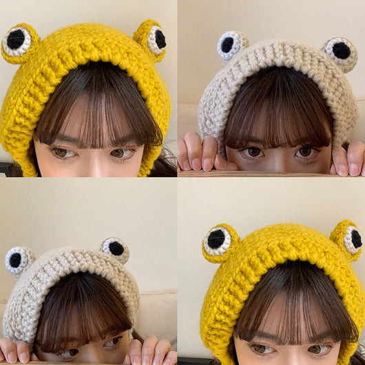 Gorro de Lana Rana Ojos Grandes - Image 3