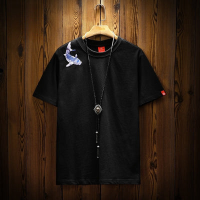 Playera Bordada con Carpa para Hombre - Manga Corta - Image 8