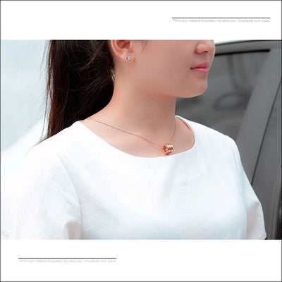 Collar Destornillador Titanio Rosa Dorado - Chapado en Oro 18K - Image 3