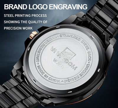 Reloj Deportivo de Acero Inoxidable con Esfera Luminosa - Image 22
