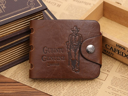 Billetera Retro Vintage Tridoble para Hombre - Estilo Europeo y Americano - Image 12