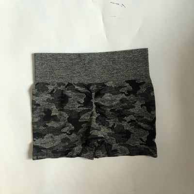 Shorts de Yoga Camuflaje Súper Elásticos sin Costuras - Image 7