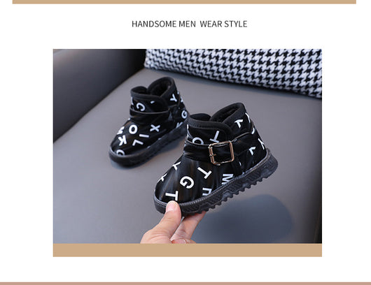 Zapatos Cálidos de Algodón con Suela Suave para Bebé Niña - Diseño Luminoso - Image 11