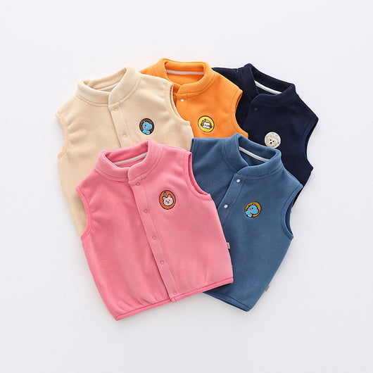 Chaleco Reversible con Forro Polar Doble Cara - Image 16