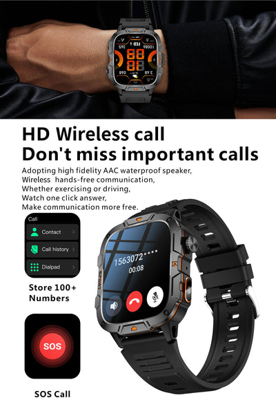 Reloj Inteligente Deportivo con Pantalla Grande y Monitor de Frecuencia Cardíaca - Image 19
