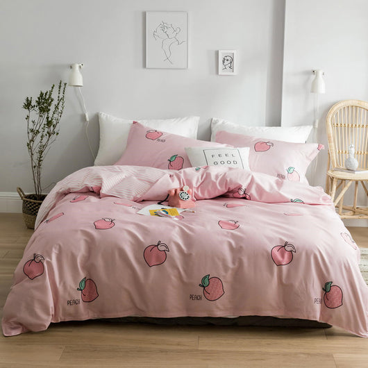 Juego de Cama Coreano Twill de 4 Piezas - Image 5