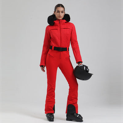 Traje de Esquí Térmico Impermeable para Mujer - Protección Total en Montaña - Image 3