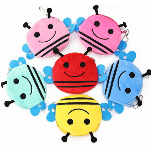 Monedero Peluche Personalizado con Diseño de Insectos - Mariposa y Abeja - Image 23