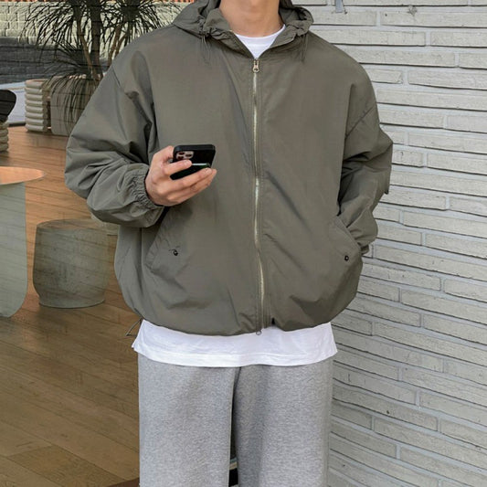 Chamarra Deportiva Hombre Otoño Estilo Coreano Suelta Casual Workwear