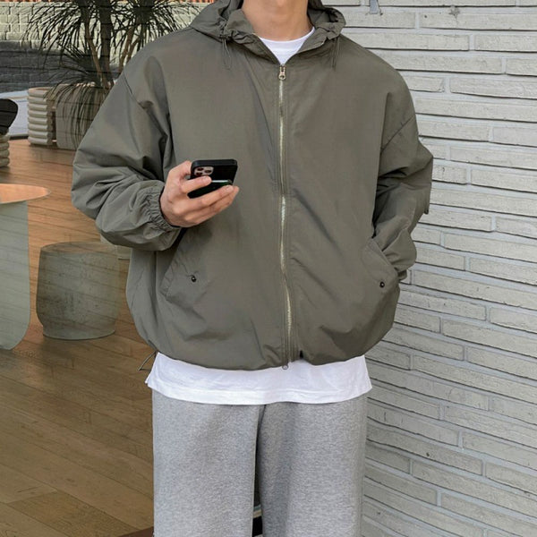Chamarra Deportiva Hombre Otoño Estilo Coreano Suelta Casual Workwear