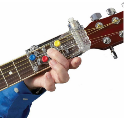 Sistema de Aprendizaje de Guitarra para Principiantes con Acordes de Un Botón - Image 2