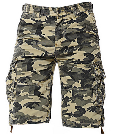 Shorts de Trabajo Holgados con Estampado Camuflaje - Image 5