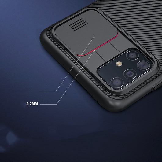Funda Protectora con Cubierta Deslizante para Lente - Espejo Negro Antiarañazos - Image 2