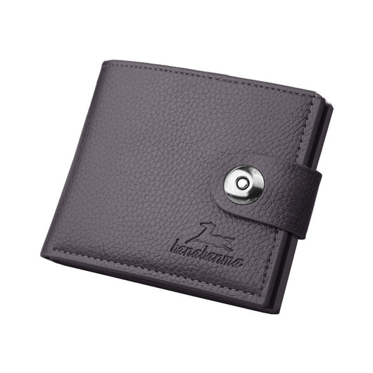 Billetera Corta para Hombre con Cierre Retro - Image 10