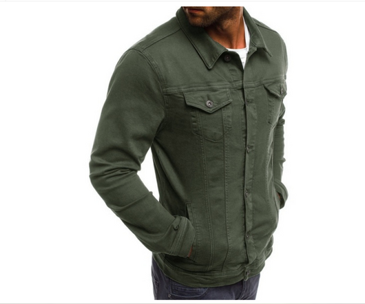 Chaqueta Táctica Slim Multipocket con Botones - Estilo Europeo y Estadounidense - Image 8